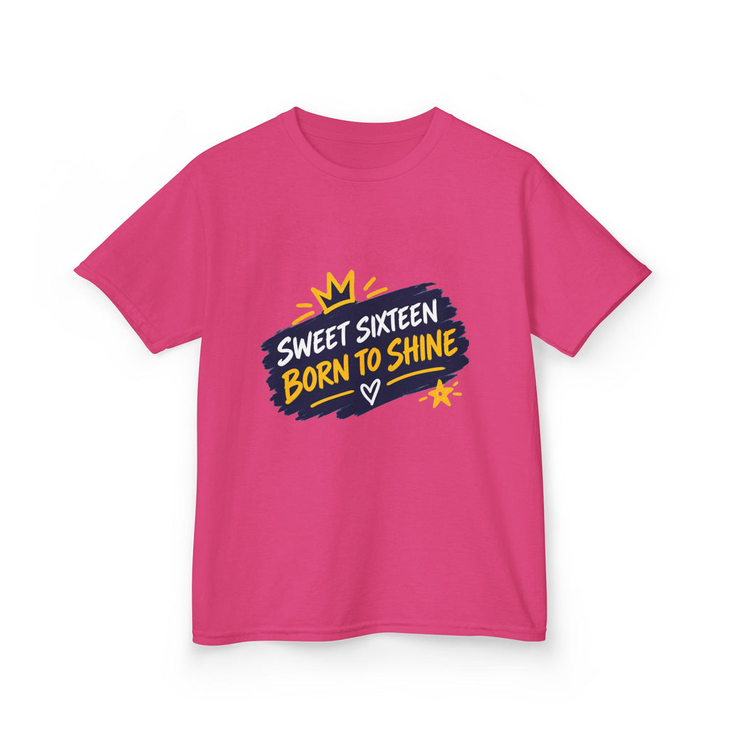 Kids Heavy Cotton™ Tee - Born to Shine