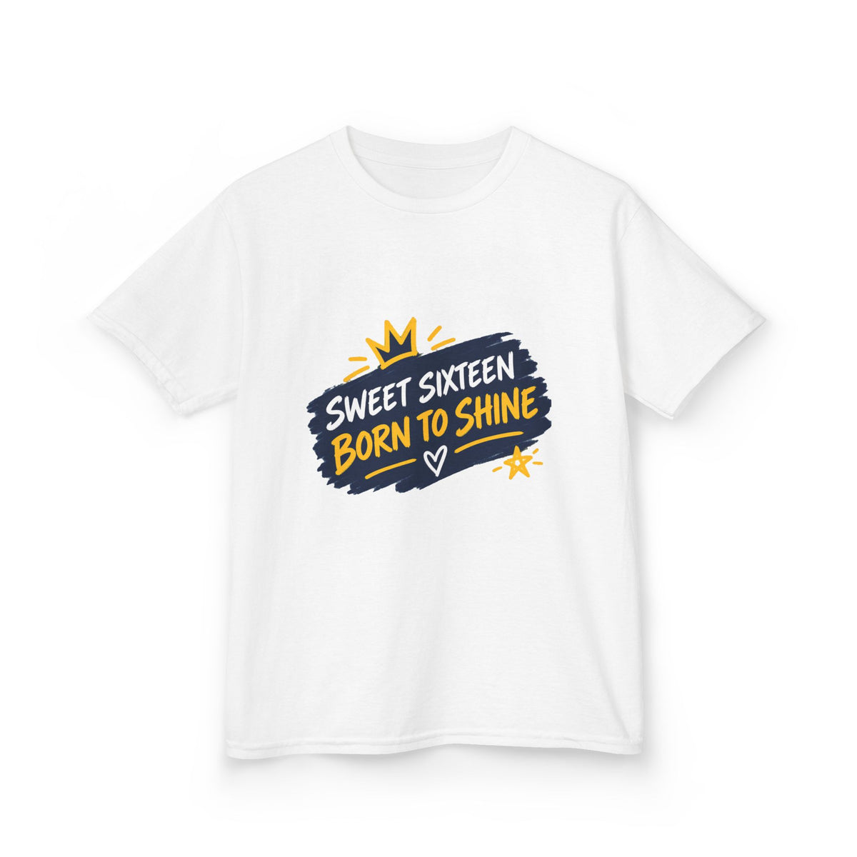 Kids Heavy Cotton™ Tee - Born to Shine