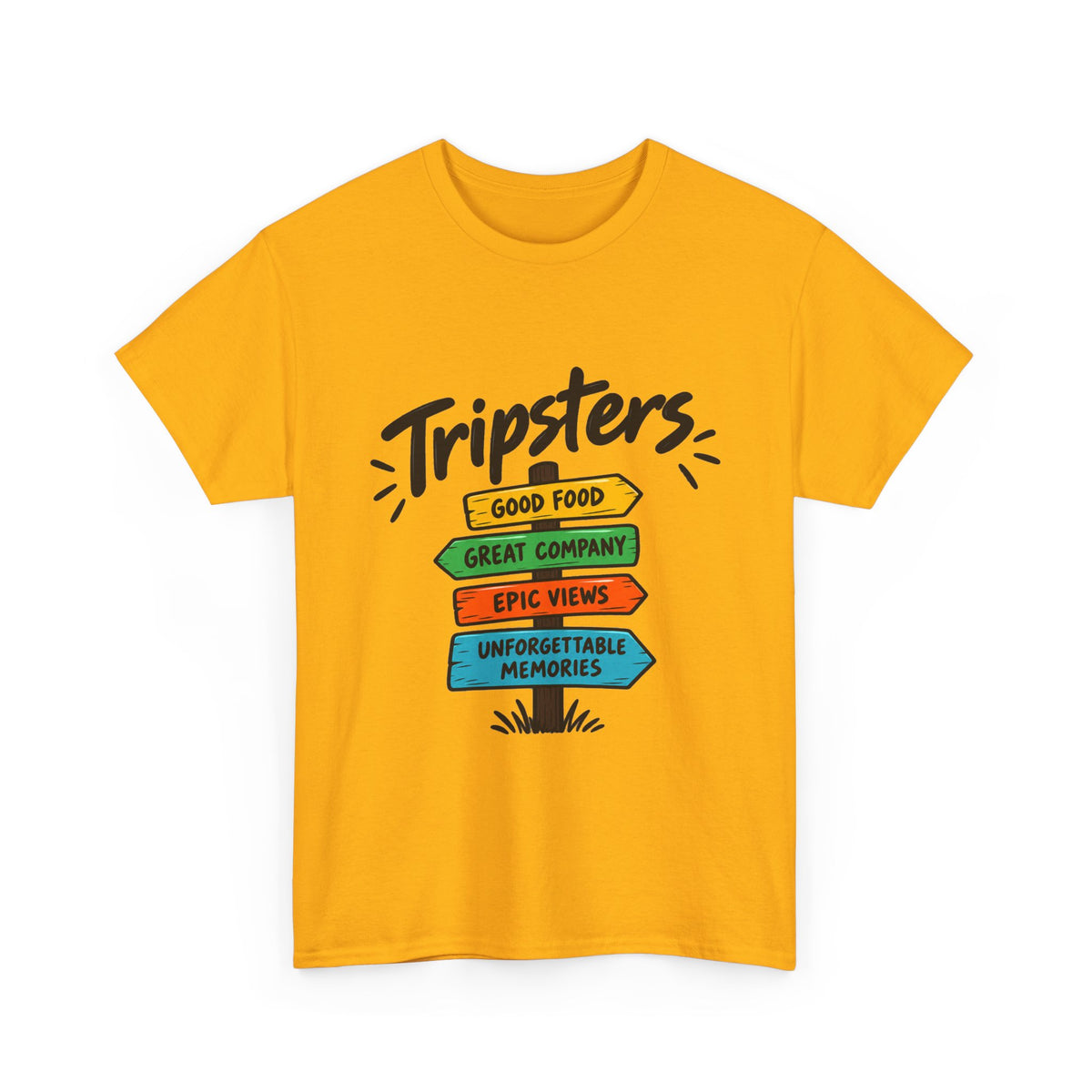 Unisex Heavy Cotton Tee - Tripsters