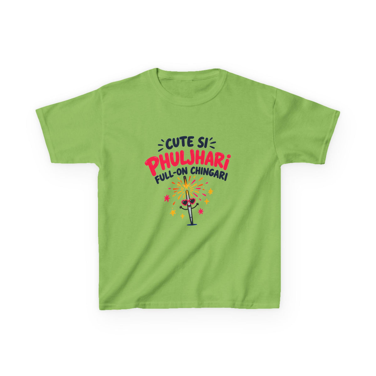 Kids Heavy Cotton™ Tee - Cute si Phuljhari