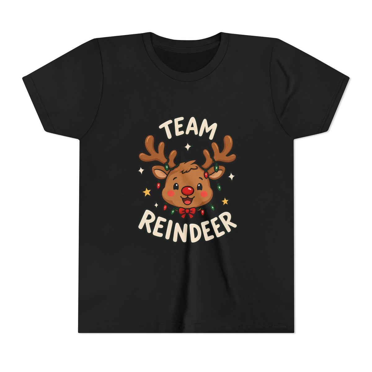 Youth Short Sleeve Tee - Team Reindeer