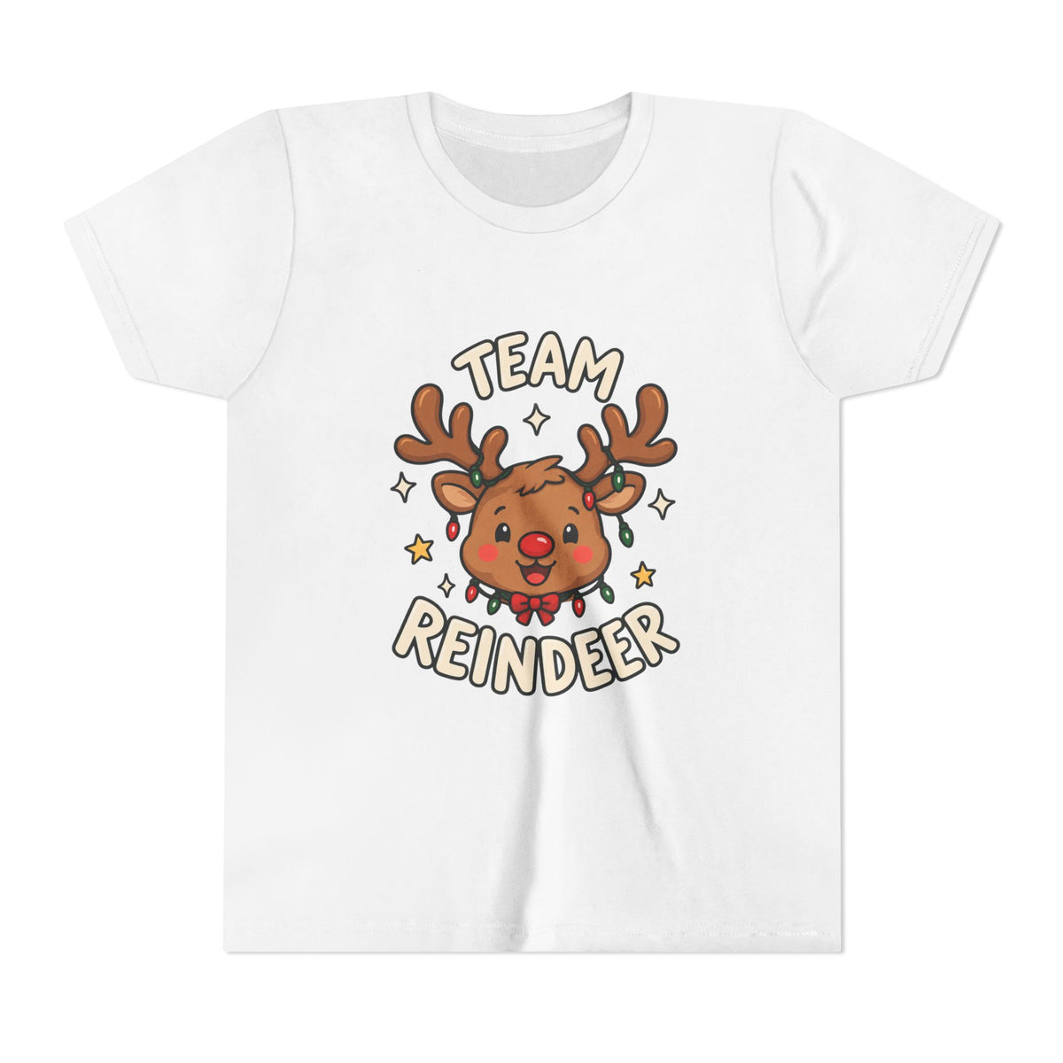 Youth Short Sleeve Tee - Team Reindeer