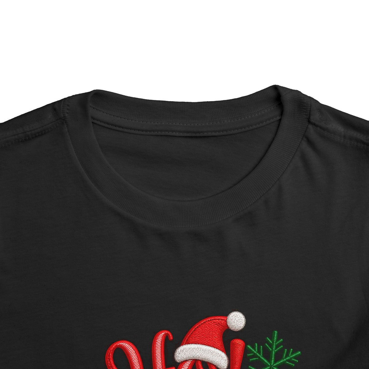 Toddler Short Sleeve Tee - Christmas HO HO
