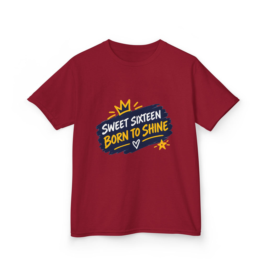 Kids Heavy Cotton™ Tee - Born to Shine