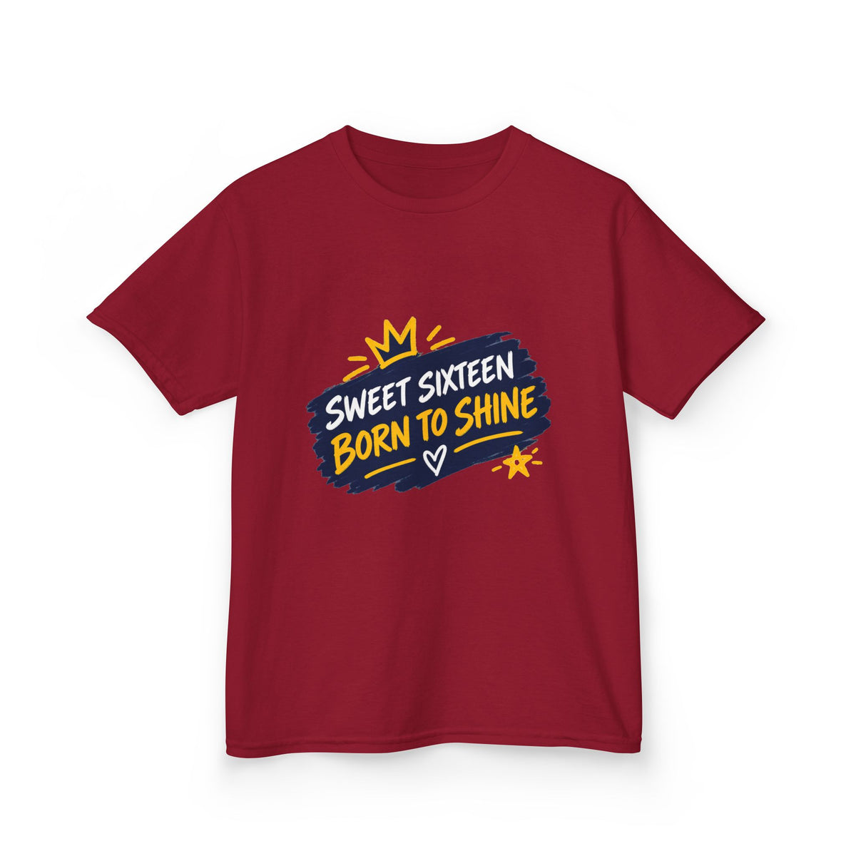 Kids Heavy Cotton™ Tee - Born to Shine