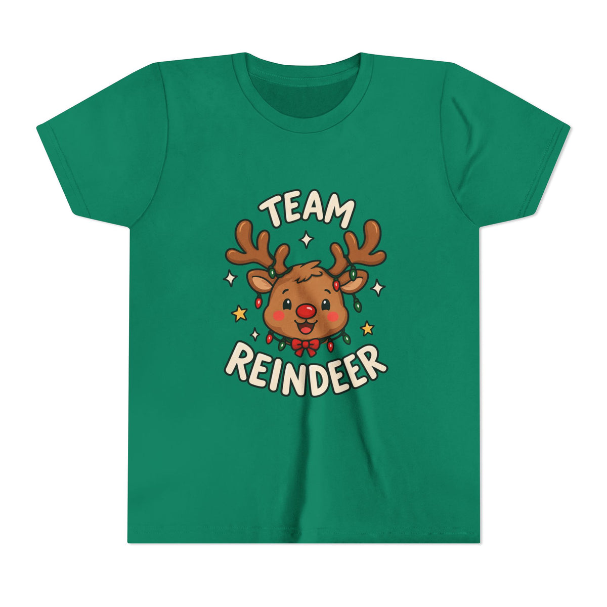Youth Short Sleeve Tee - Team Reindeer