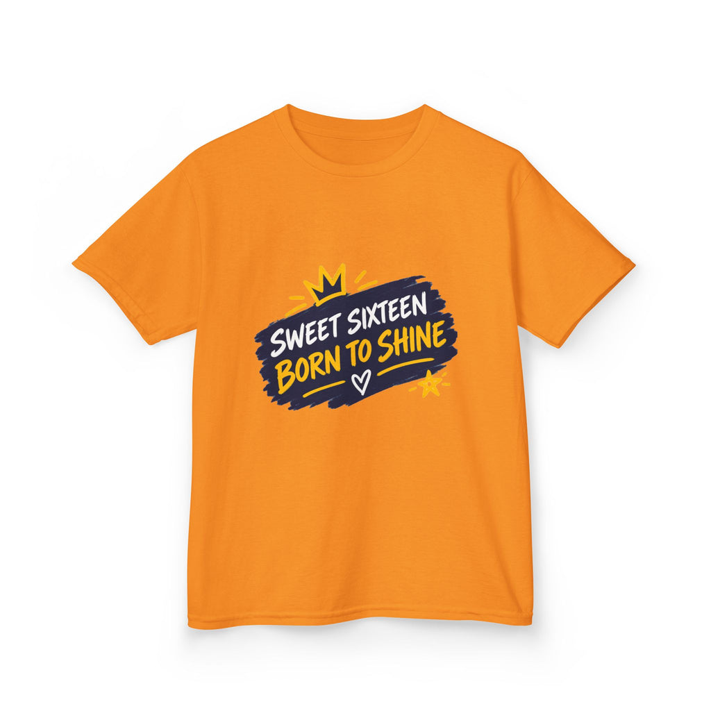 Kids Heavy Cotton™ Tee - Born to Shine