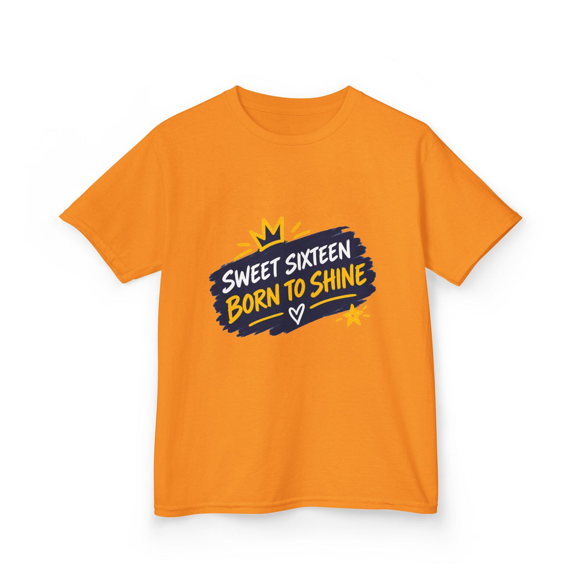 Kids Heavy Cotton™ Tee - Born to Shine