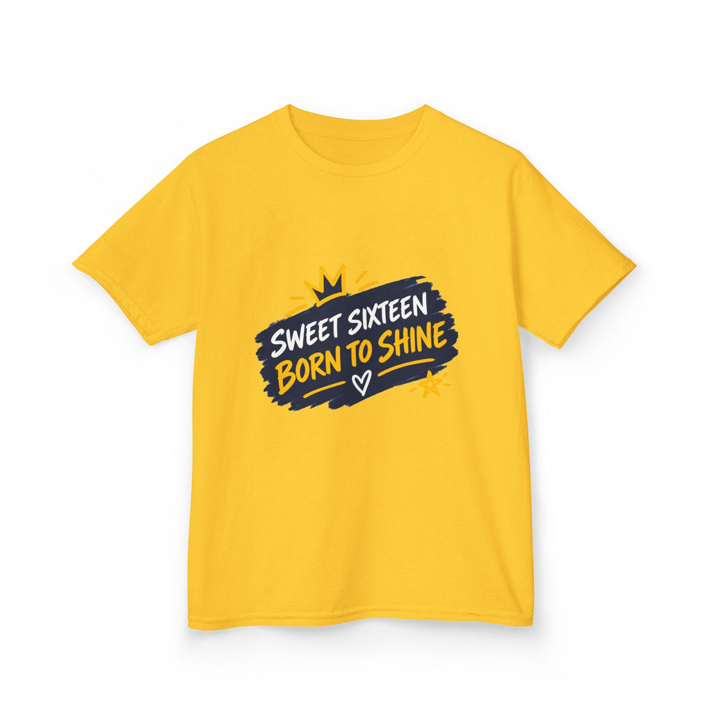 Kids Heavy Cotton™ Tee - Born to Shine
