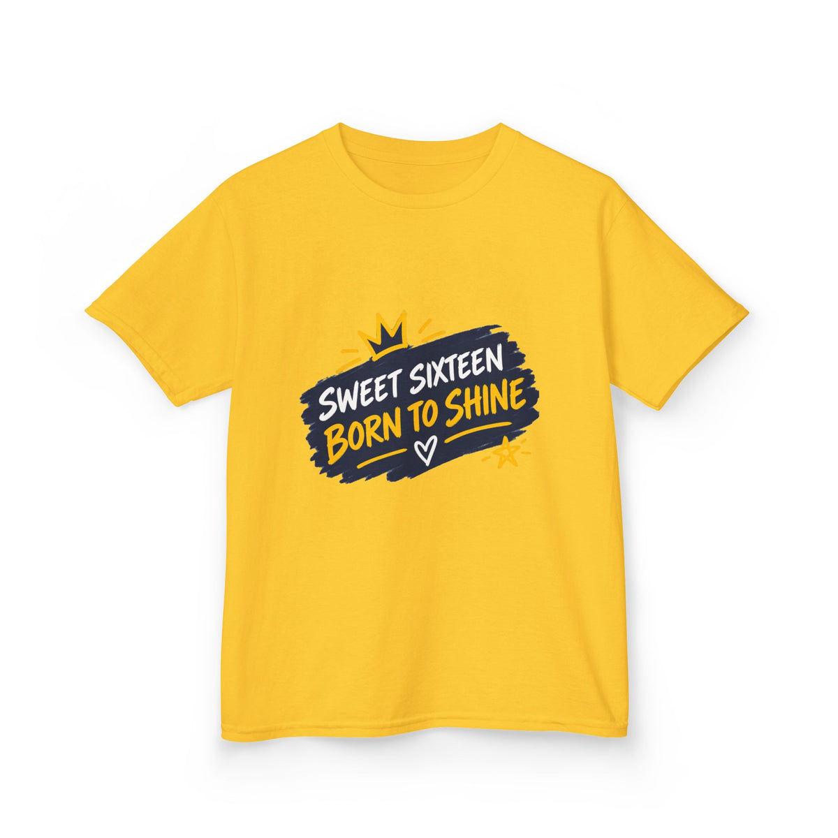 Kids Heavy Cotton™ Tee - Born to Shine