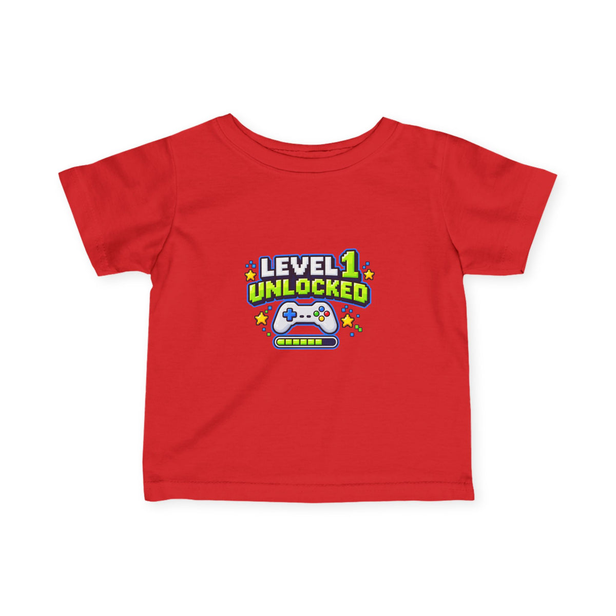 Infant Fine Jersey Tee - Level 1 Unlocked
