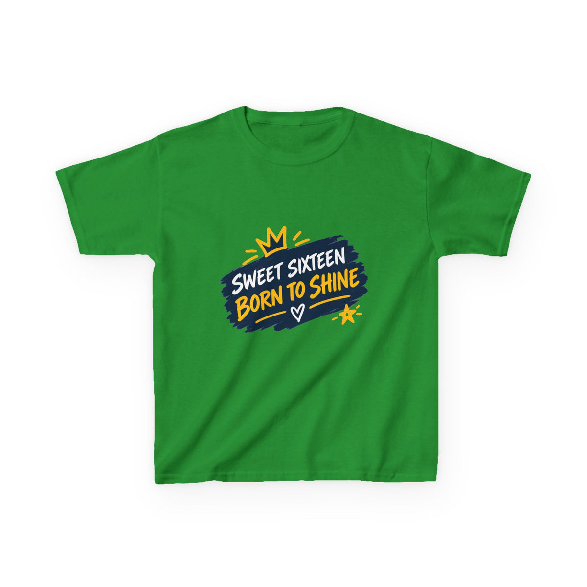 Kids Heavy Cotton™ Tee - Born to Shine